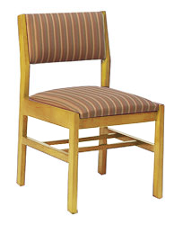 Metro Side Chair w\/Upholstered Seat & Back